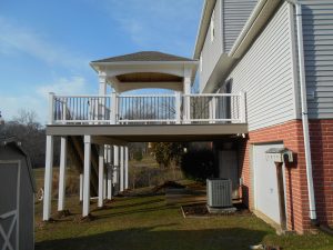 Azek Slate Gray deck with Pavilion – Lancaster PA